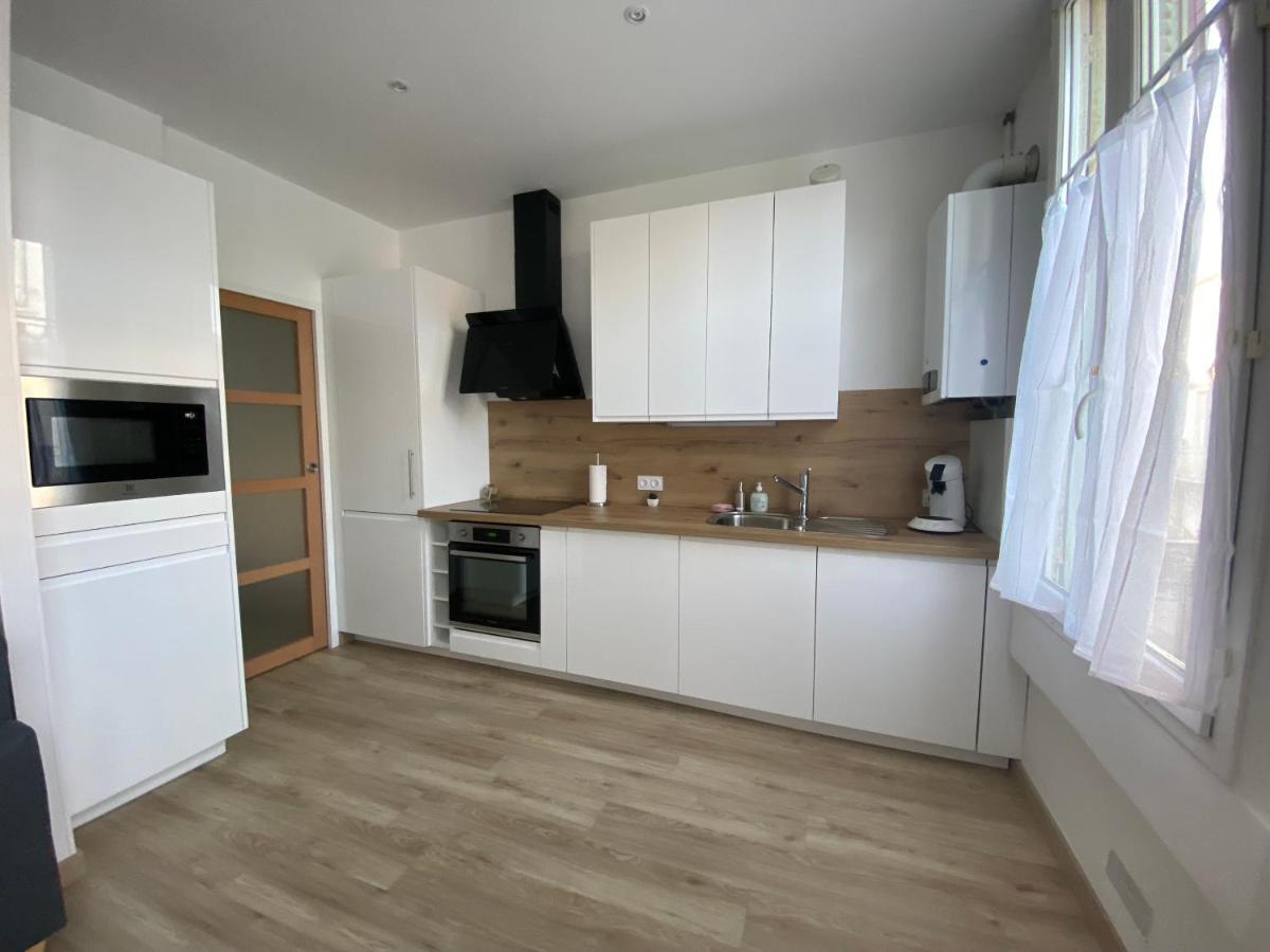 Appartement Luxueux Renove Avec Balcon & Garage Troyes Exterior foto